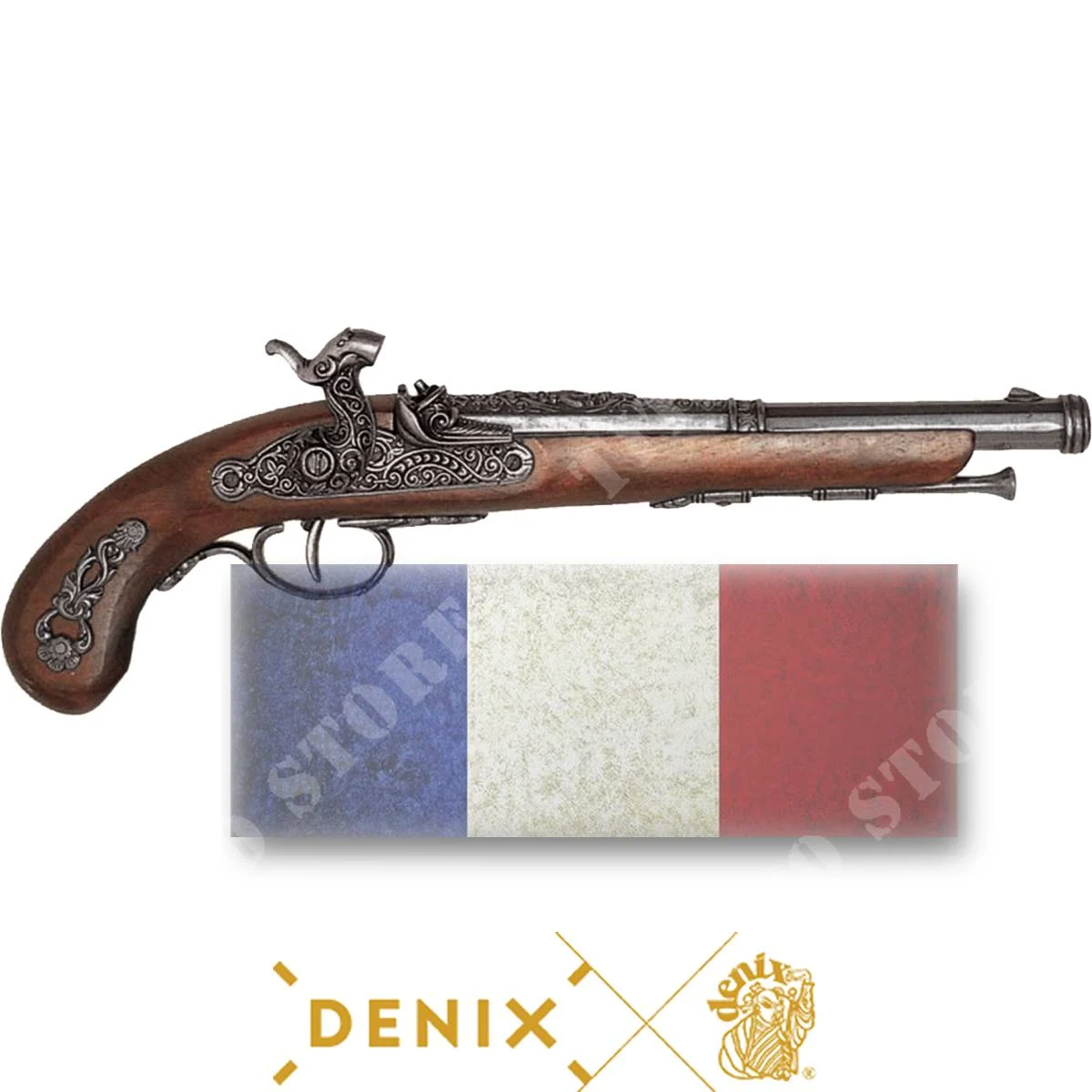 PISTOLA DE PERCUSIÓN FRANCIA 1832 DENIX (01014G)