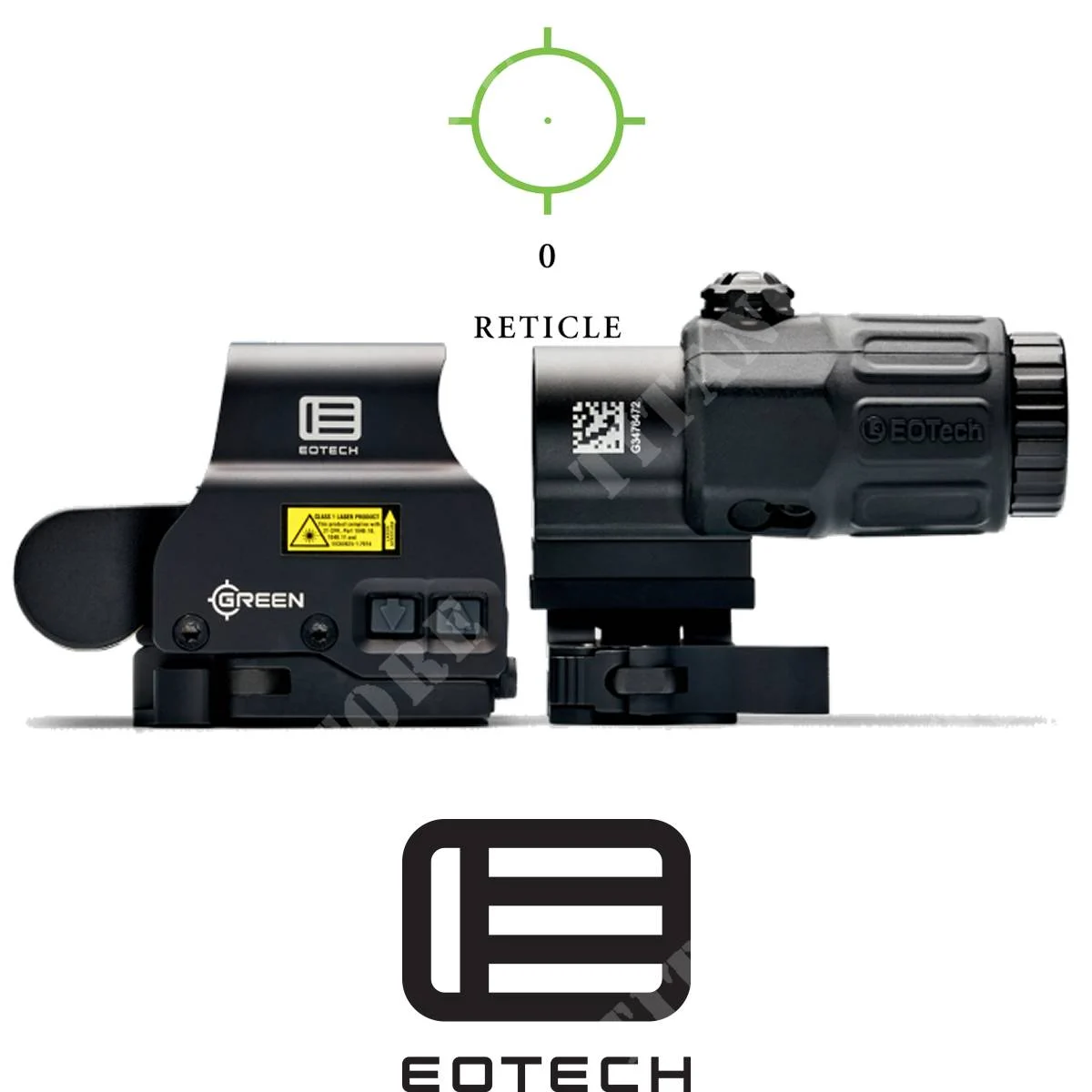 SISTEMA HOLOGRÁFICO DE PUNTO ROJO HHS EXPS2-0GRN + G33 EOTECH (393710)