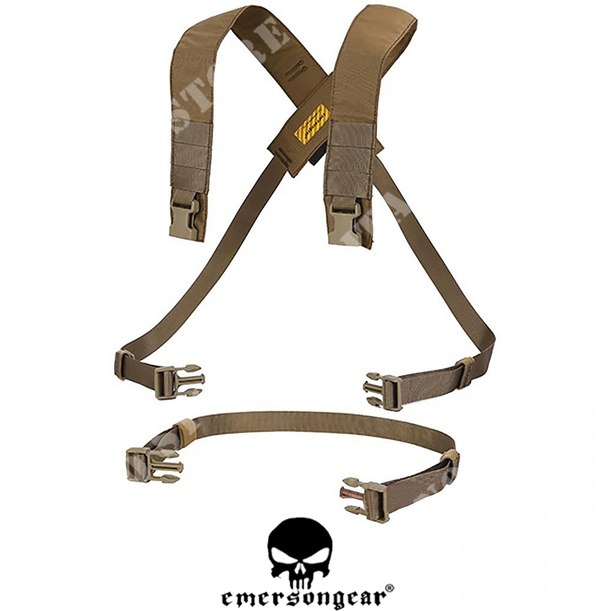 CINTURONES KIT ARNÉS X PECHO RIG EMERSON (EM7409)