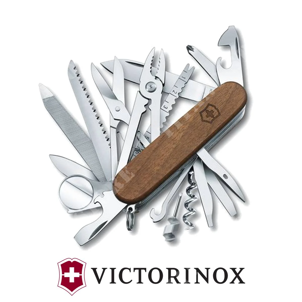 MULTIUSOS NEW SWISS CHAMP WOOD VICTORINOX (1.6791.63)