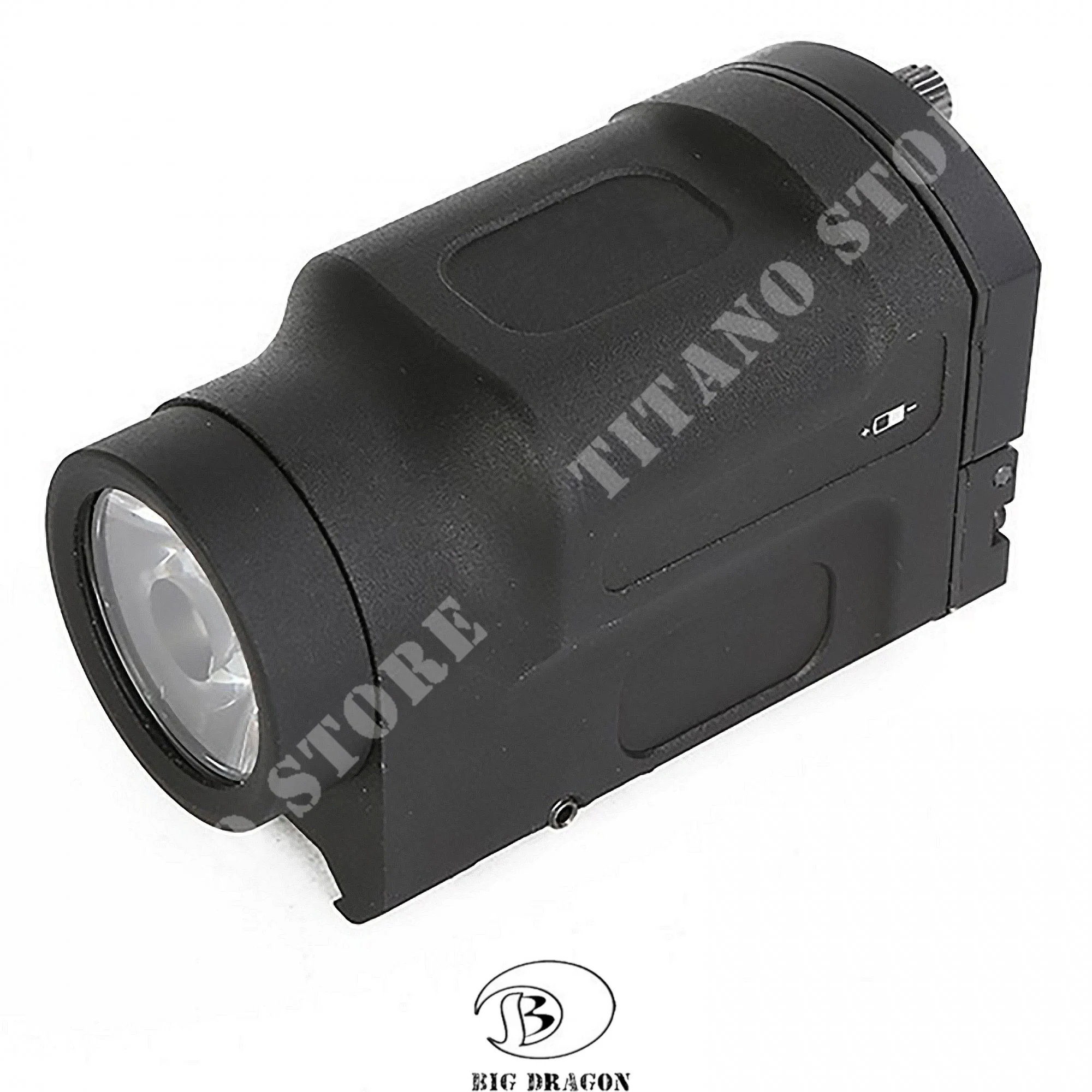 LINTERNA LED CON DRAGÓN GRANDE NEGRO DE 270 LUMEN REMOTO (BD-9097BK)