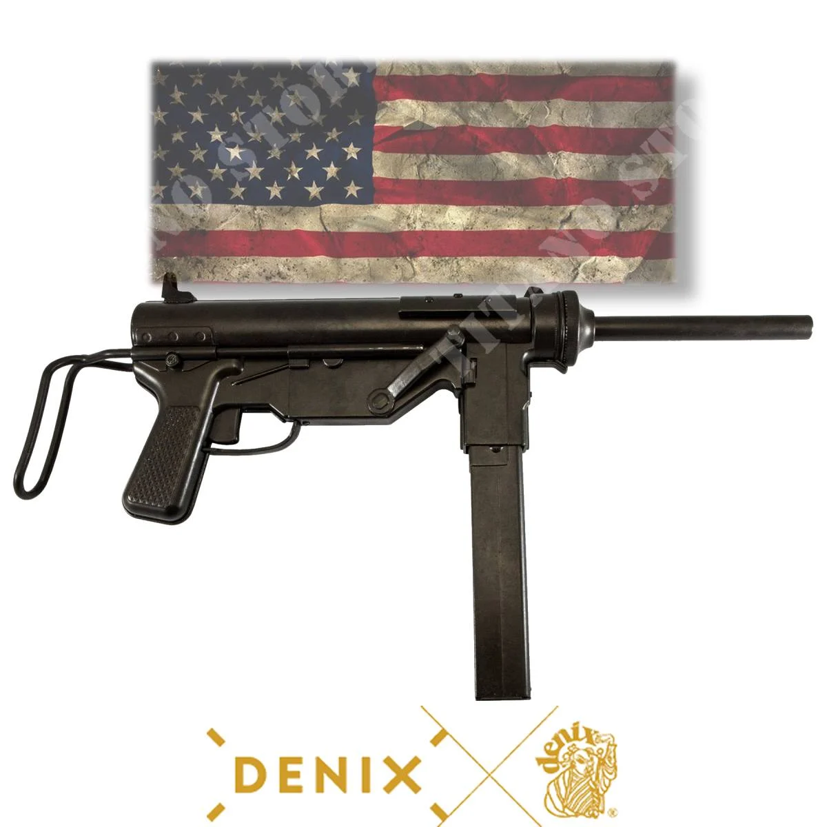 REPLICA PISTOLA ENGRASE USA 1942 DENIX (01313)