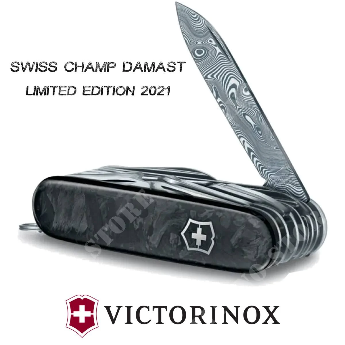 CAMPEÓN SUIZO MULTIUSOS DAMAST LIMITED 2021 VICTORINOX (1.6791.J21)