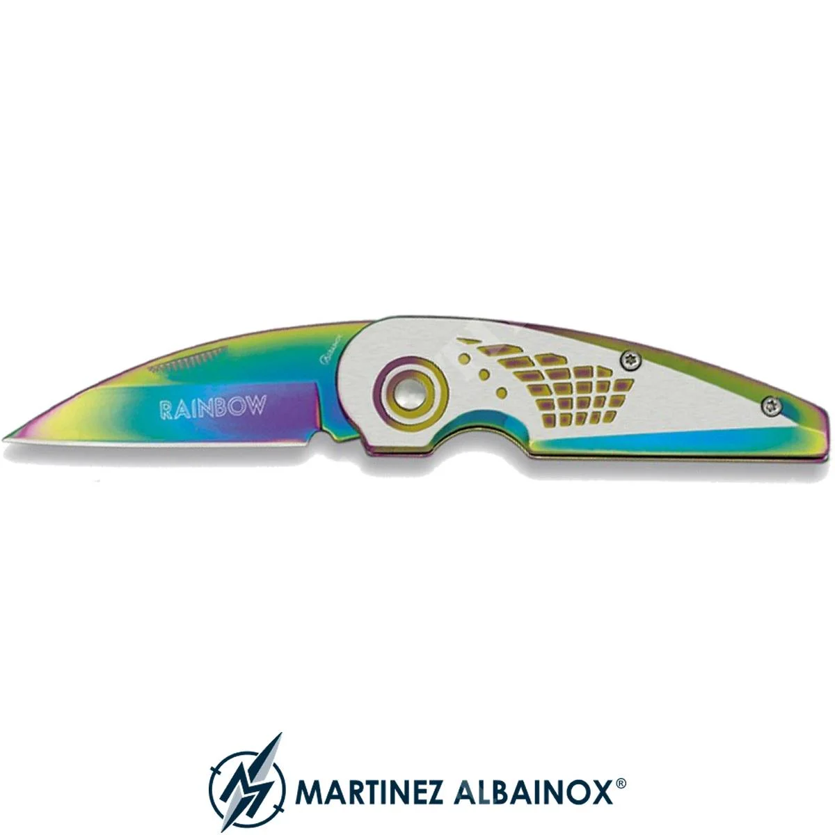CUCHILLO ARCO IRIS 181 MARTINEZ ALBAINOX MULTICOLOR (ALB-18181)