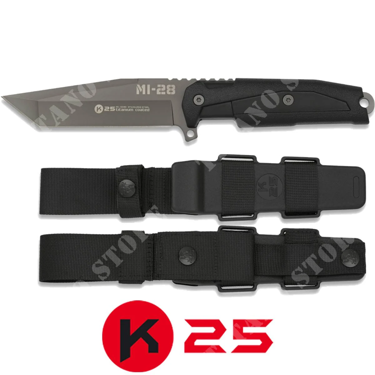CUCHILLO TACTICO MI-28 11,5CM K25 (K25-32391)
