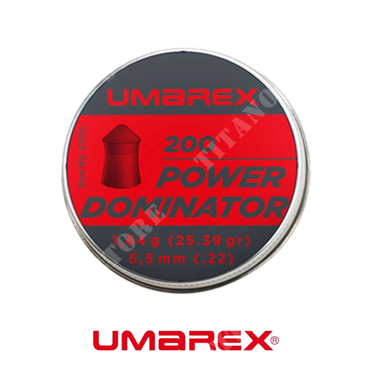 LEADS POWER DOMINATOR 5,51mm 200Pcs UMAREX (4.1701)