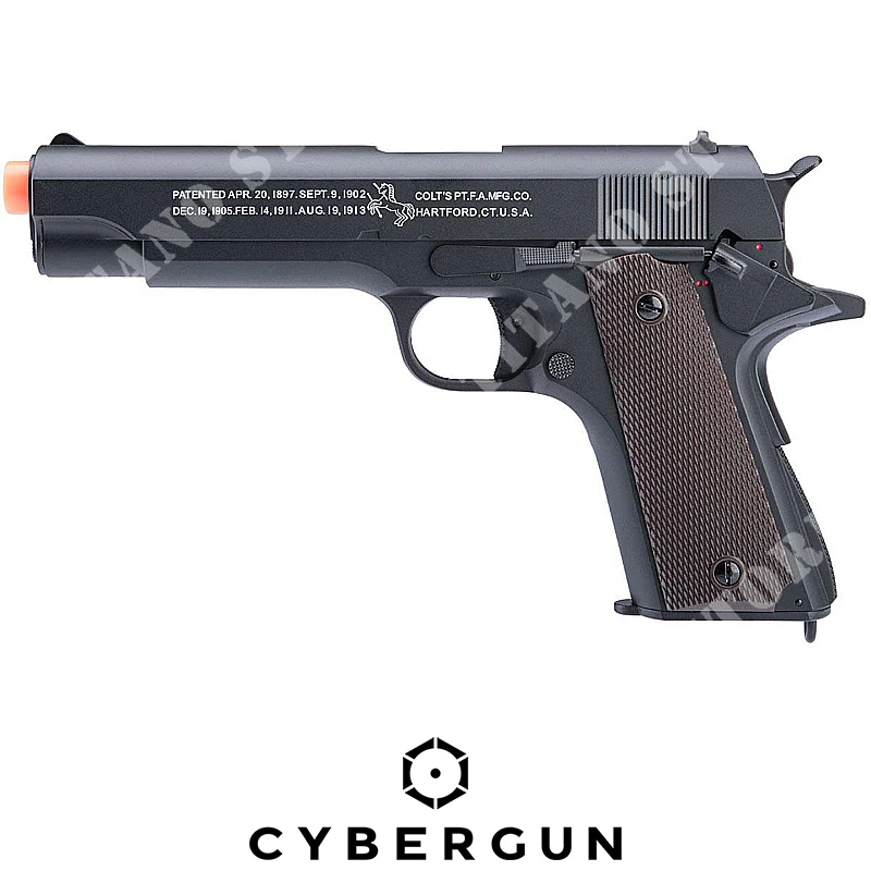 PISTOLA ELECTRICA COLT 1911 AEP MOSFET + LIPO CYBERGUN (180773)