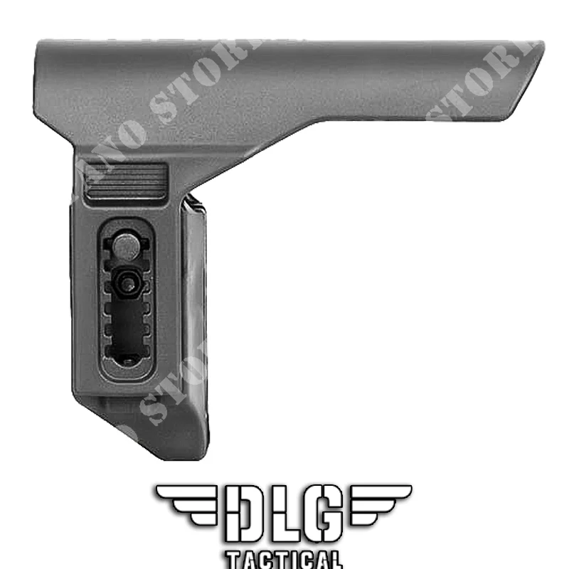 REPOSO DE MEJILLAS ELEVADO REGULABLE NEGRO DLG TACTICO (DLG-042)