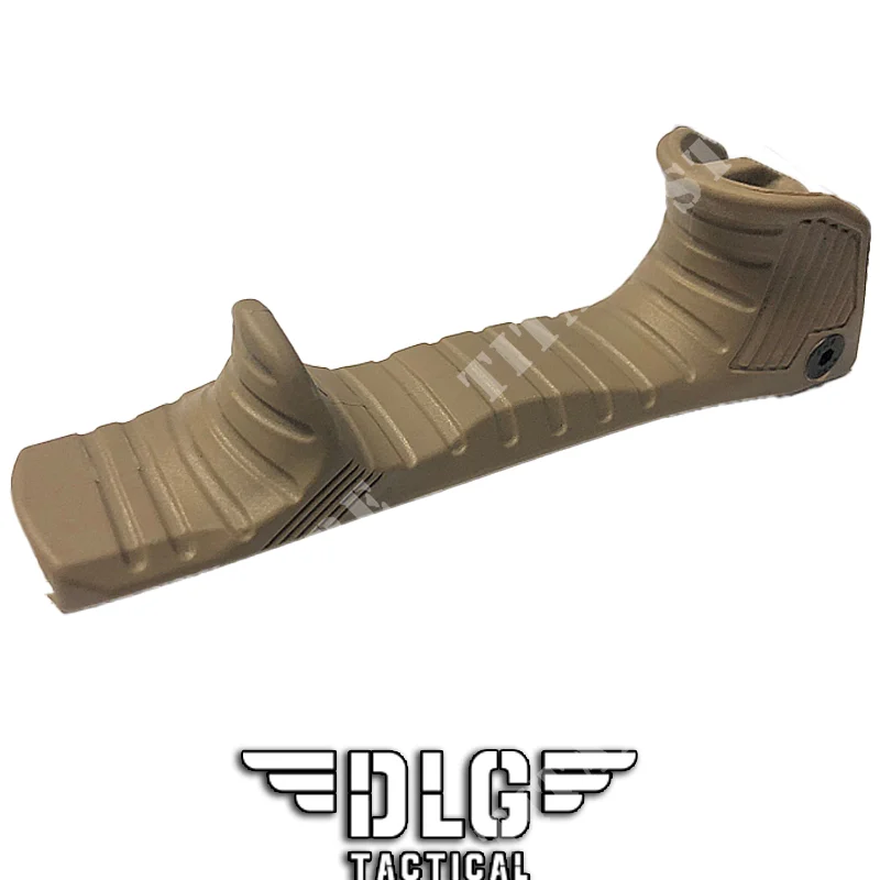 TOPE DE MANO CON ADJUNTO TÁCTICO QD PICATINNY TAN DLG (DLG-159-FDE)
