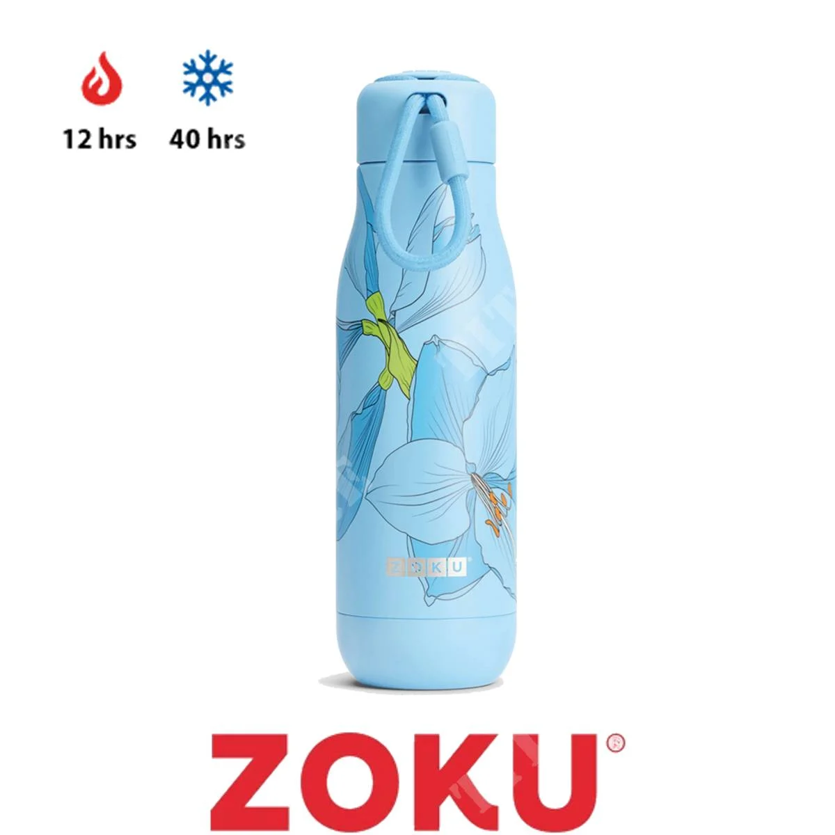 BOTELLA TÉRMICA 500ml. SKYLILY FLORAL ZOKU (ZK142-304)