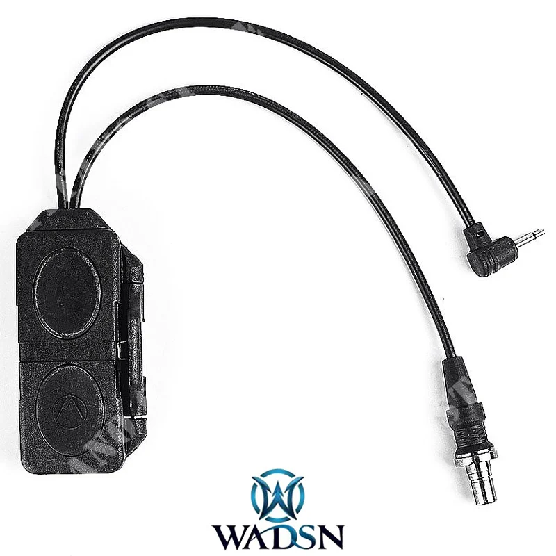 DOBLE MANDO A DISTANCIA PARA LINTERNA Y LÁSER NEGRO WADSN (WEX676)
