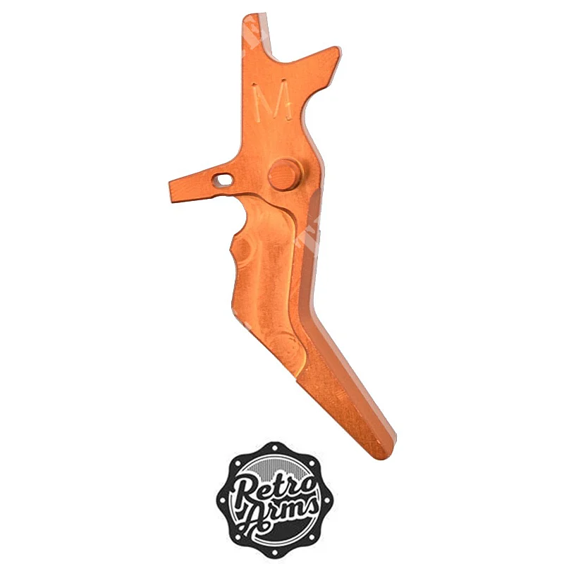 GATILLO CNC AR15 TIPO M NARANJA TRASERO (RA-7469)