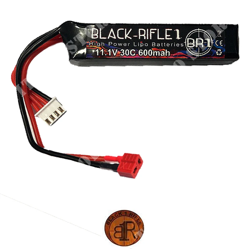 BATERIA 11,1x600mah LIPO 30C DEANS BR1 (BR11,1x600-DEANS30)