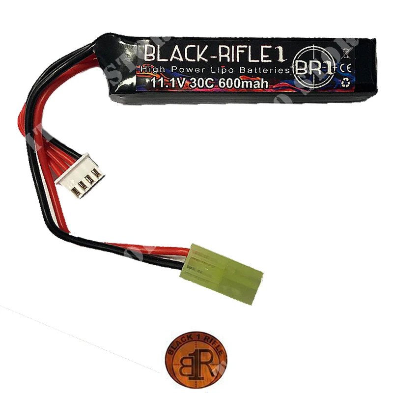 BATERÍA 11,1x600mah LIPO 30C BR1 (BR11,1x600-30C)