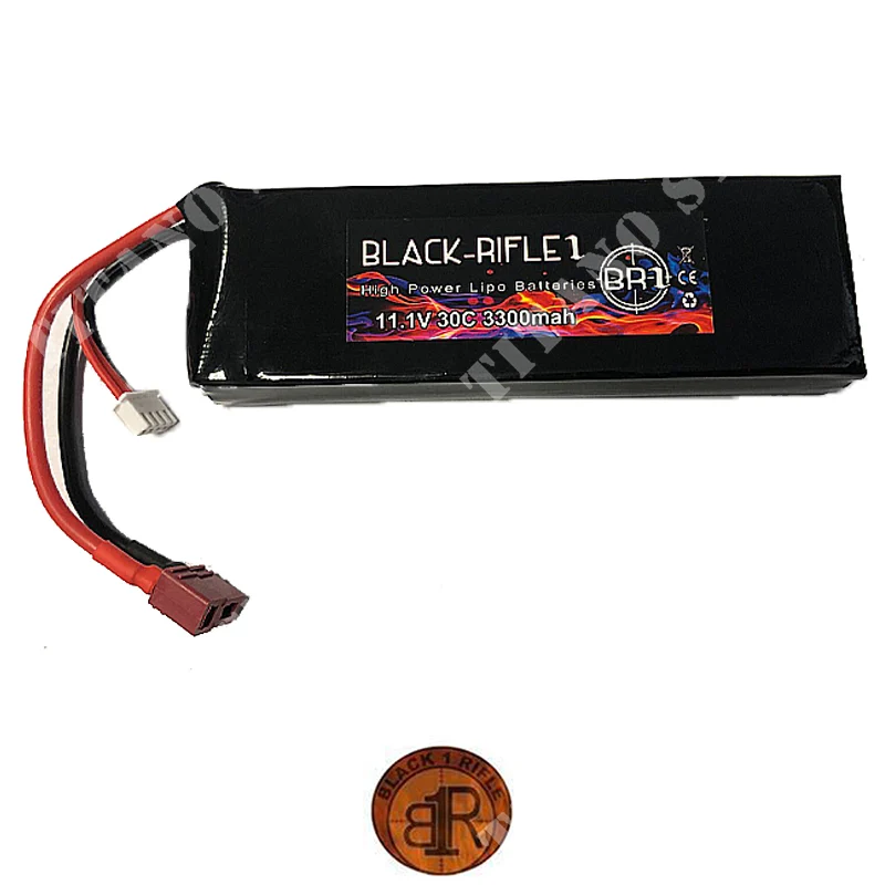 BATERIA 11,1x3300 DEANS LIPO 30C BR1 (BR11,1x3300-DEANS)