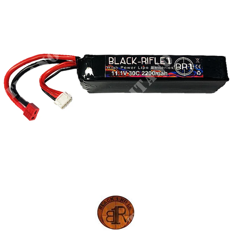 BATERIA 11,1x2200 DEANS LIPO 30C BR1 (BR11,1x2200-DEANS)