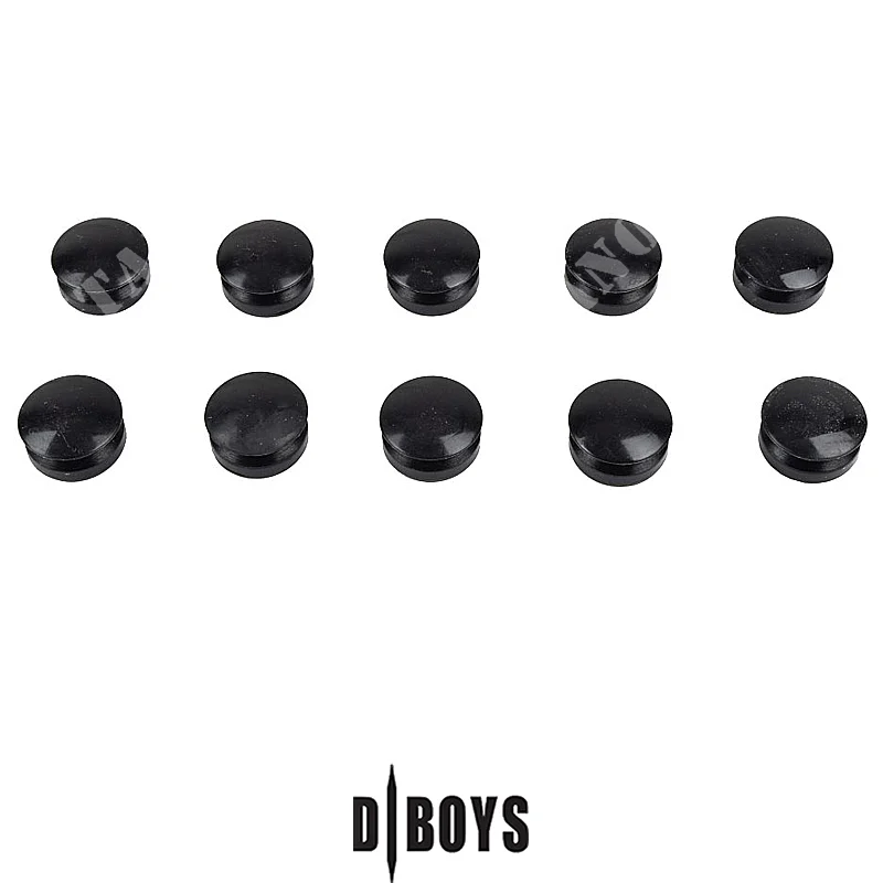 SET 10 TAPONES DE GOMA PARA DBOYS GRENADE (DB107)