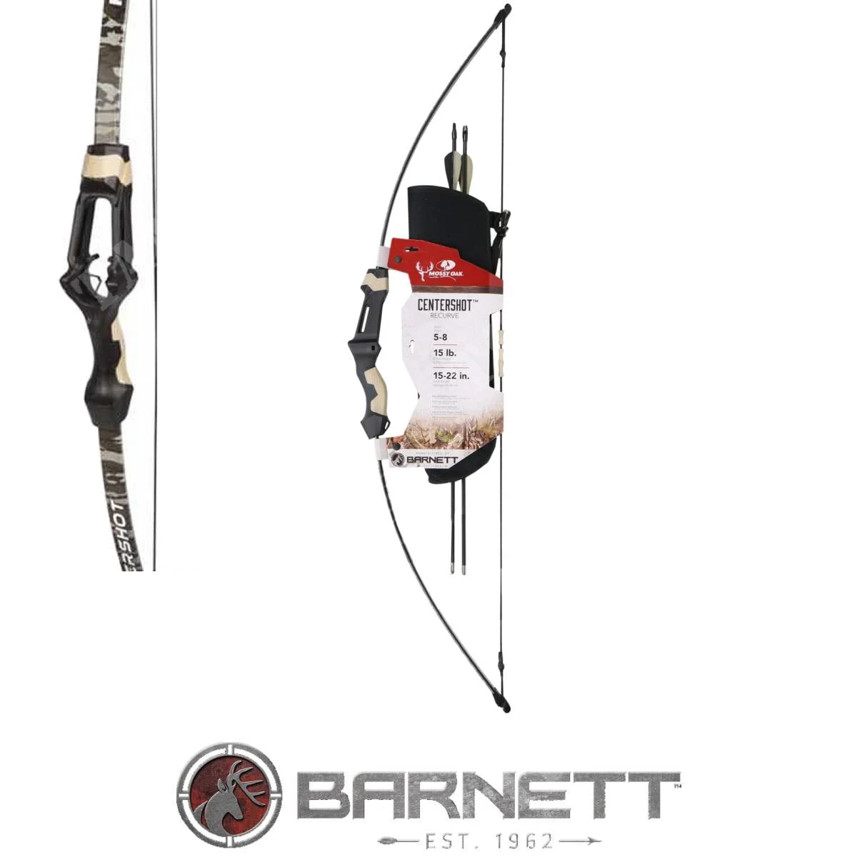 ARC CENTERSHOT RECURVE 15Lb BARNETT (BAR100MO)