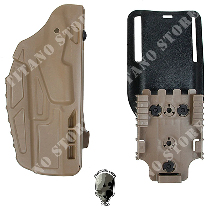 FUNDA RÍGIDA ALS PARA GLOCK TAN W&T TMC (WT-7G17-DE)