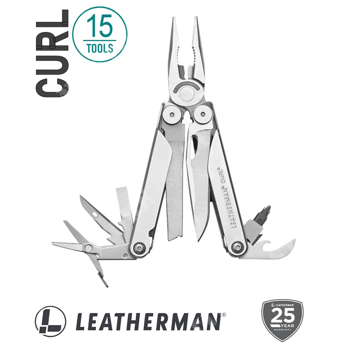 ALICATES MULTIUSOS CURL LEATHERMAN (832932) LTG832932