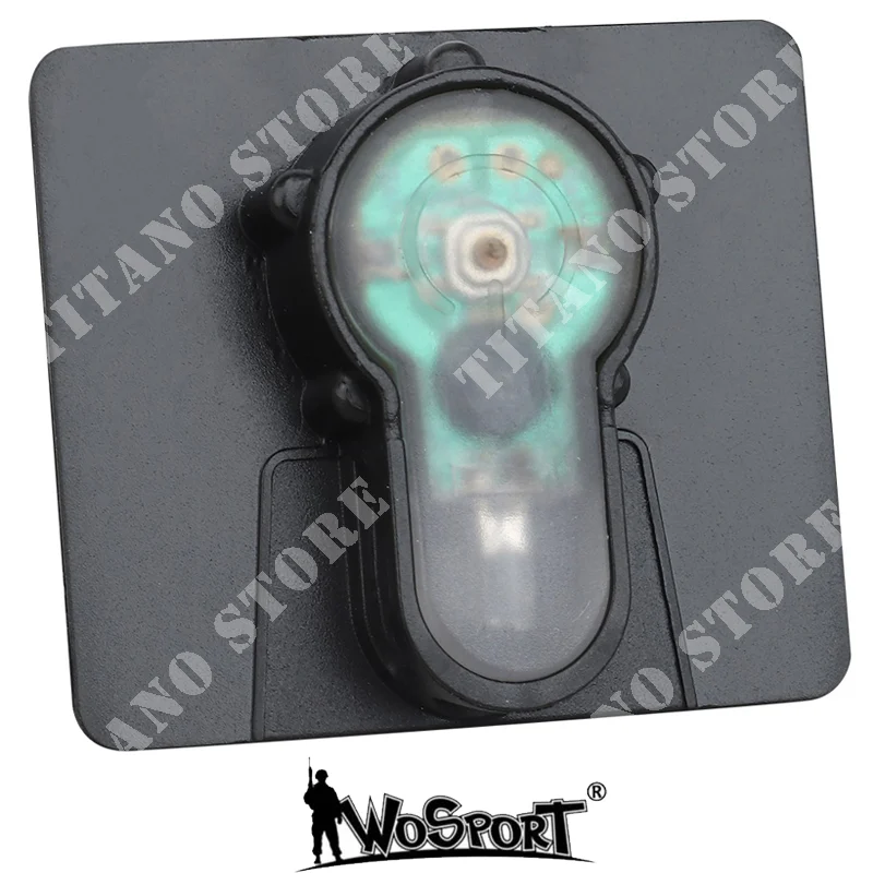 SOPORTE VELCRO SIGNAL LIGHT NEGRO WO SPORT (WO-LT05B)
