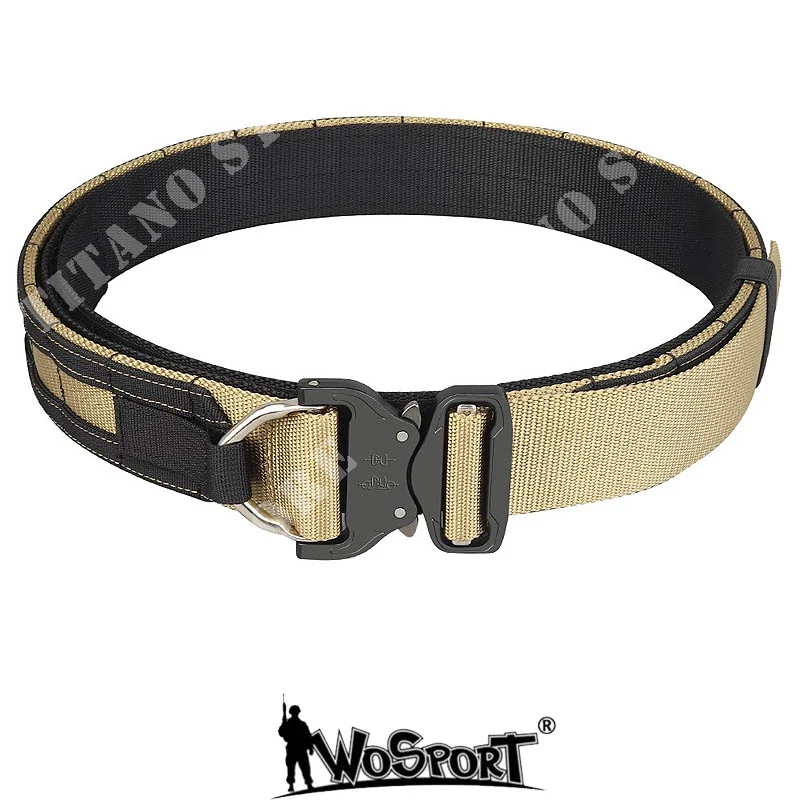 CINTURÓN TÁCTICO MOLLE KNIGHT BELT WO SPORT (WO-BA22)