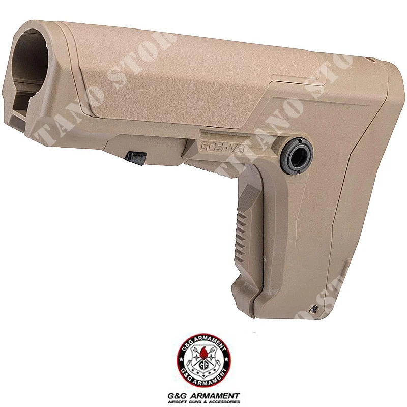 STOCK GOS V8 TAN G&G (G-05-057-1)