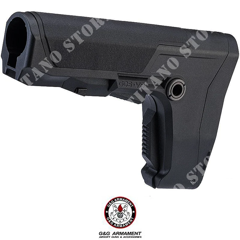 STOCK GOS V8 NEGRO G&G (G-05-057)