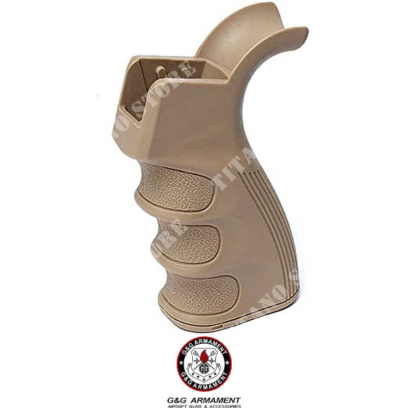 GRIP MOTOR ERGONÓMICO GR16 TAN G&G (G-03-094-1)