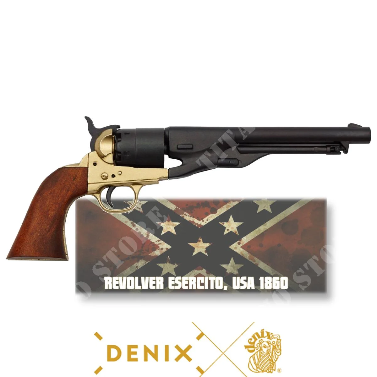 Revólver Denix del Ejército de EE. UU. de 1860 (01007L)