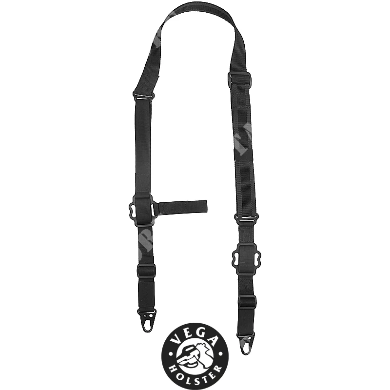CINTURÓN TÁCTICO DE 2 PUNTOS DOBLE USO EN NYLON VEGA HOLSTER (2BR23N)