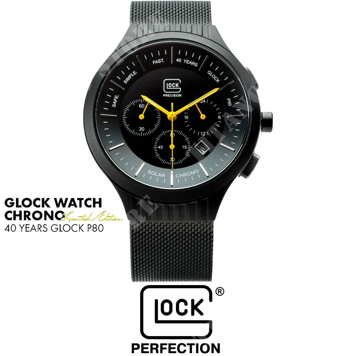 RELOJ CRONO SET 40 ANIVERSARIO GLOCK (GWC0002)