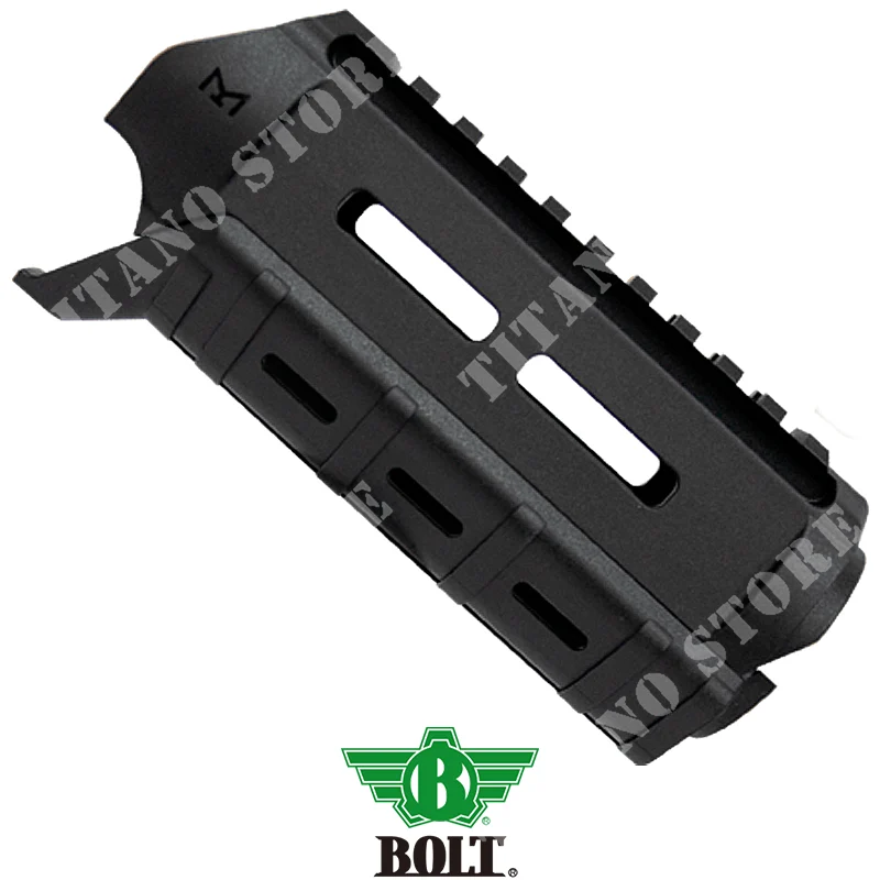 GUARDAMANOS CORTO DE POLIMERO PARA TORNILLO NEGRO M4 PDW (BA-110B)