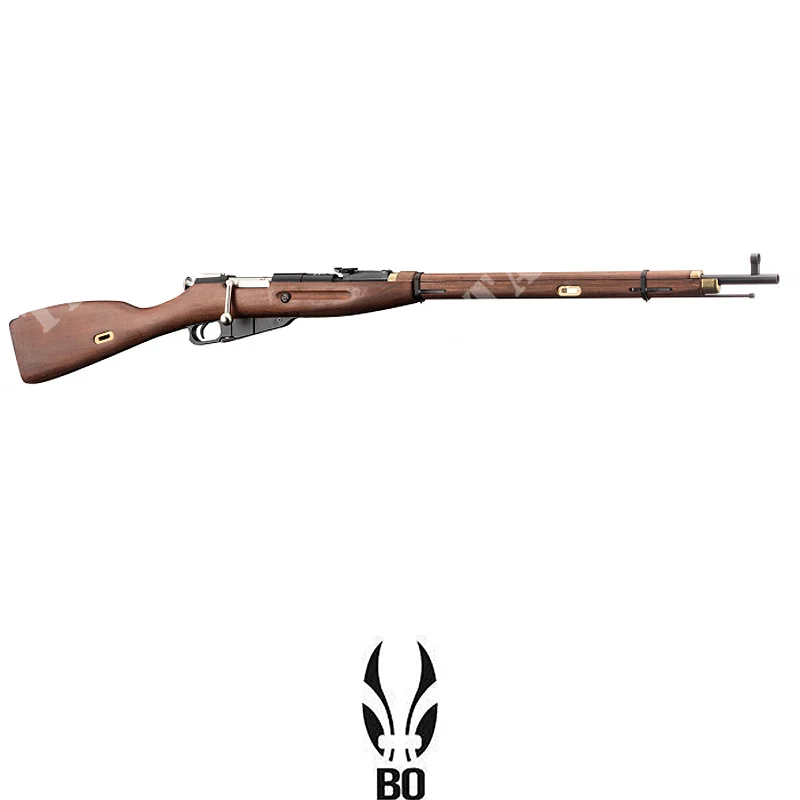 RIFLE DE ACCION DE PERNO MOSIN NAGANT M91 / 30 SPRING WOOD BO (BO-LR7001)