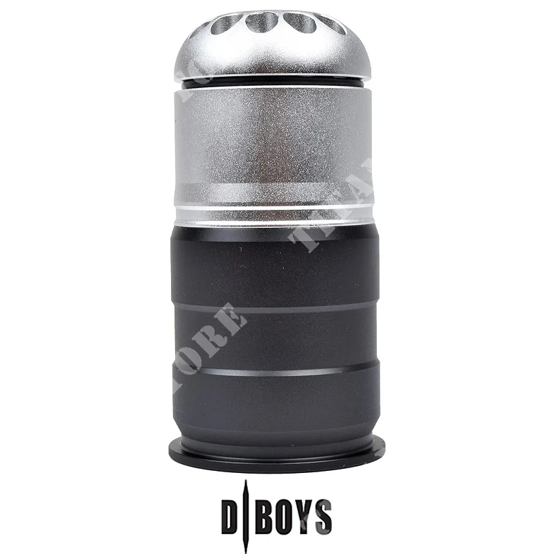 GRANADA DE GAS MULTIHOLE 72BB CORTO NEGRO / PLATA DBOYS (DB114)