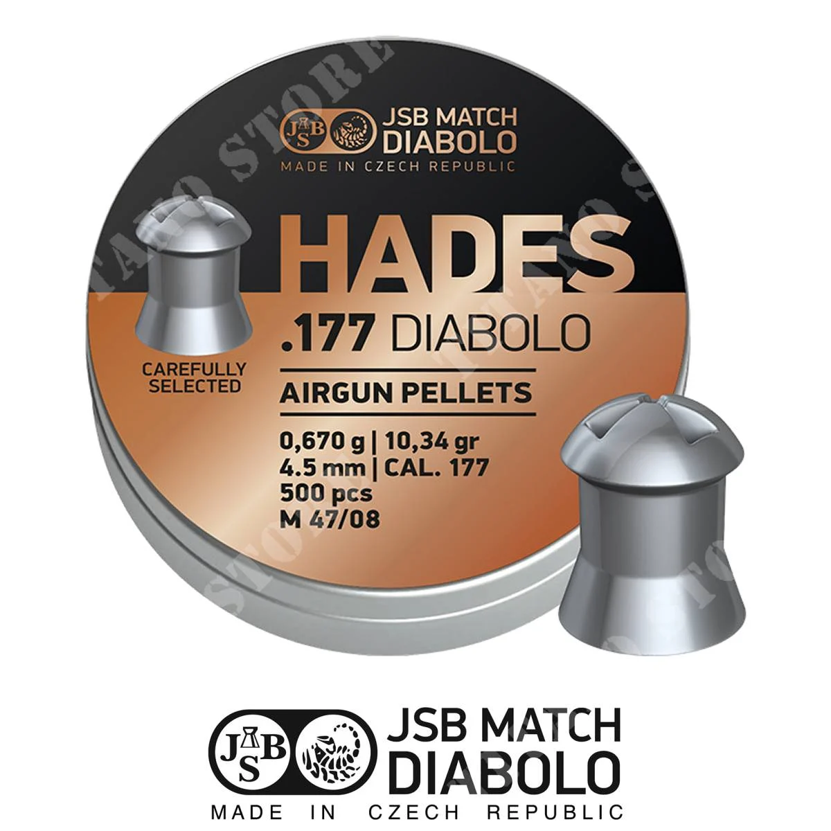 CIRUELAS HADES CAL 4,5 0,670g JSB (JB-HDS)