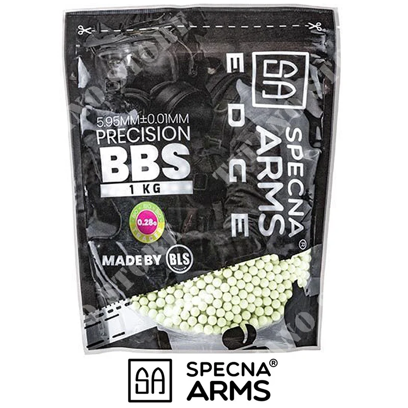 TRACER BB'S BIO 0.28 VERDE PRECISIÓN 1KG SPECNA BRAZOS (SPE-16-027235)