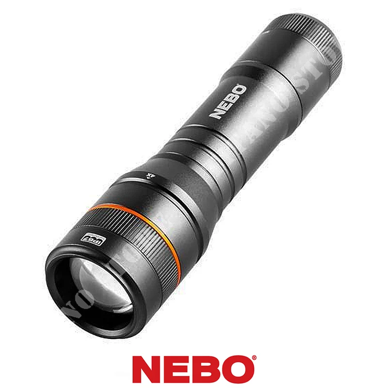 LINTERNA NEWTON 500 LUMENES GRIS LED USB RECARGABLE NEBO (NEB-FLT-0014-G)