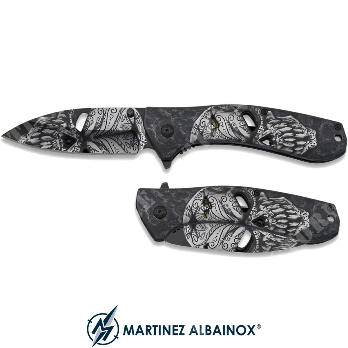 CUCHILLO TRIBAL 9Cm HOJA ALBAINOX (ALB-18477-A)