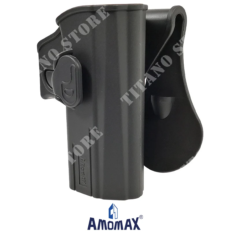 FUNDA RÍGIDA PARA CZ SHADOW2 NEGRA AMOMAX (AM-CZS2G2)