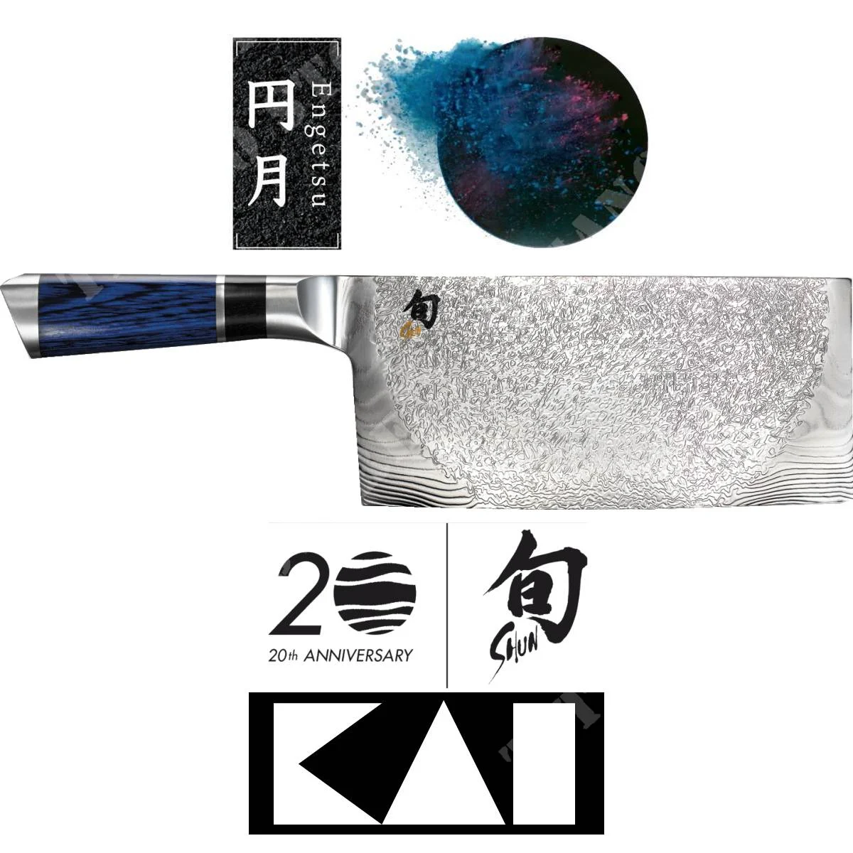 CUCHILLO CHINO SHUN ENGETSU KAI (KAI-TA-0712)