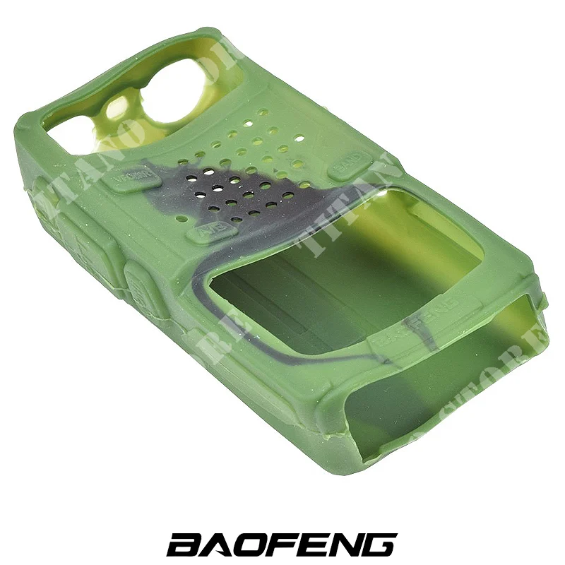 FUNDA DE GOMA PARA RADIO UV-5R CAMO BAOFENG (BF-CASECAMO)