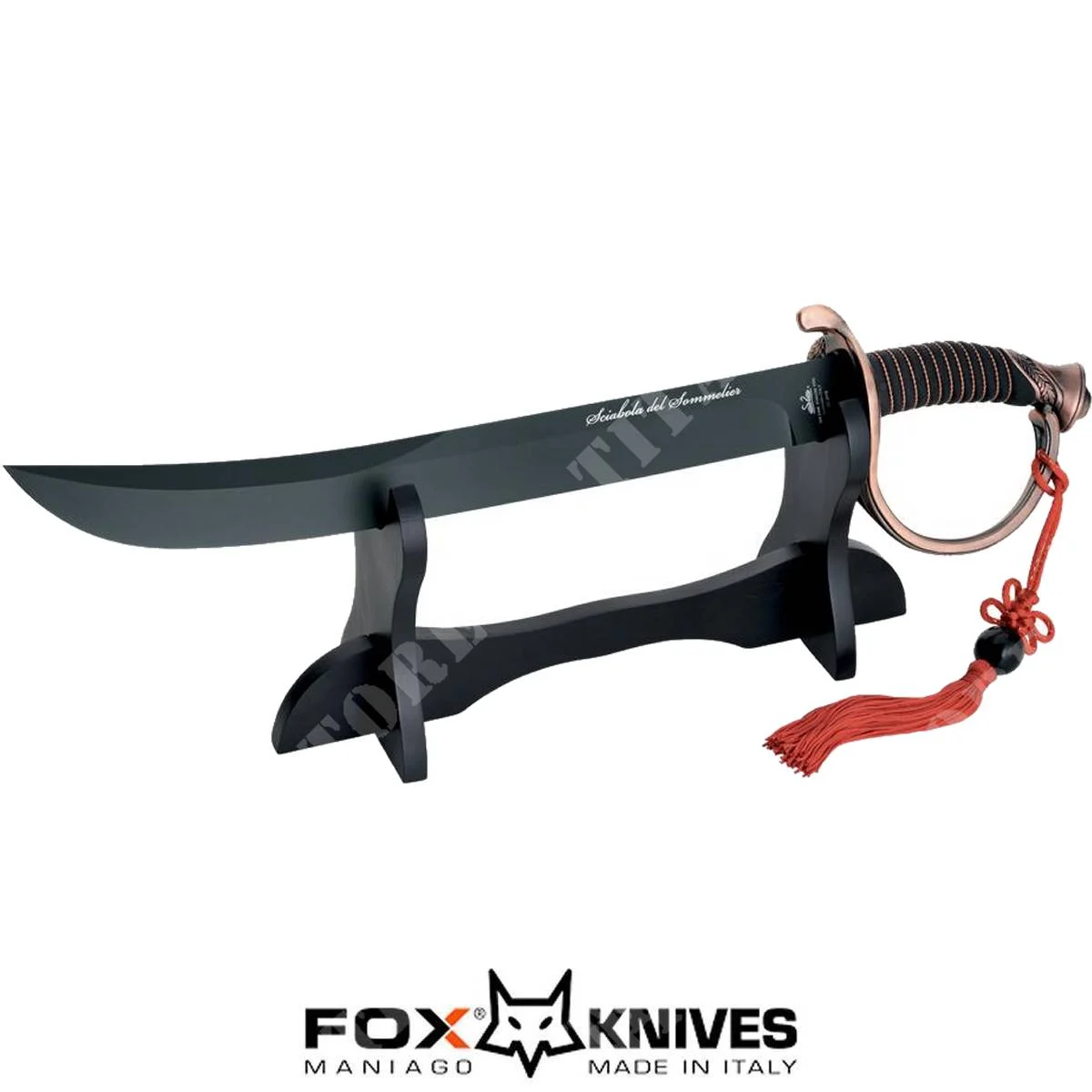 CUCHILLOS FOX SOMMELIER'S SABRE BLACK EDITION (2C 2015B)