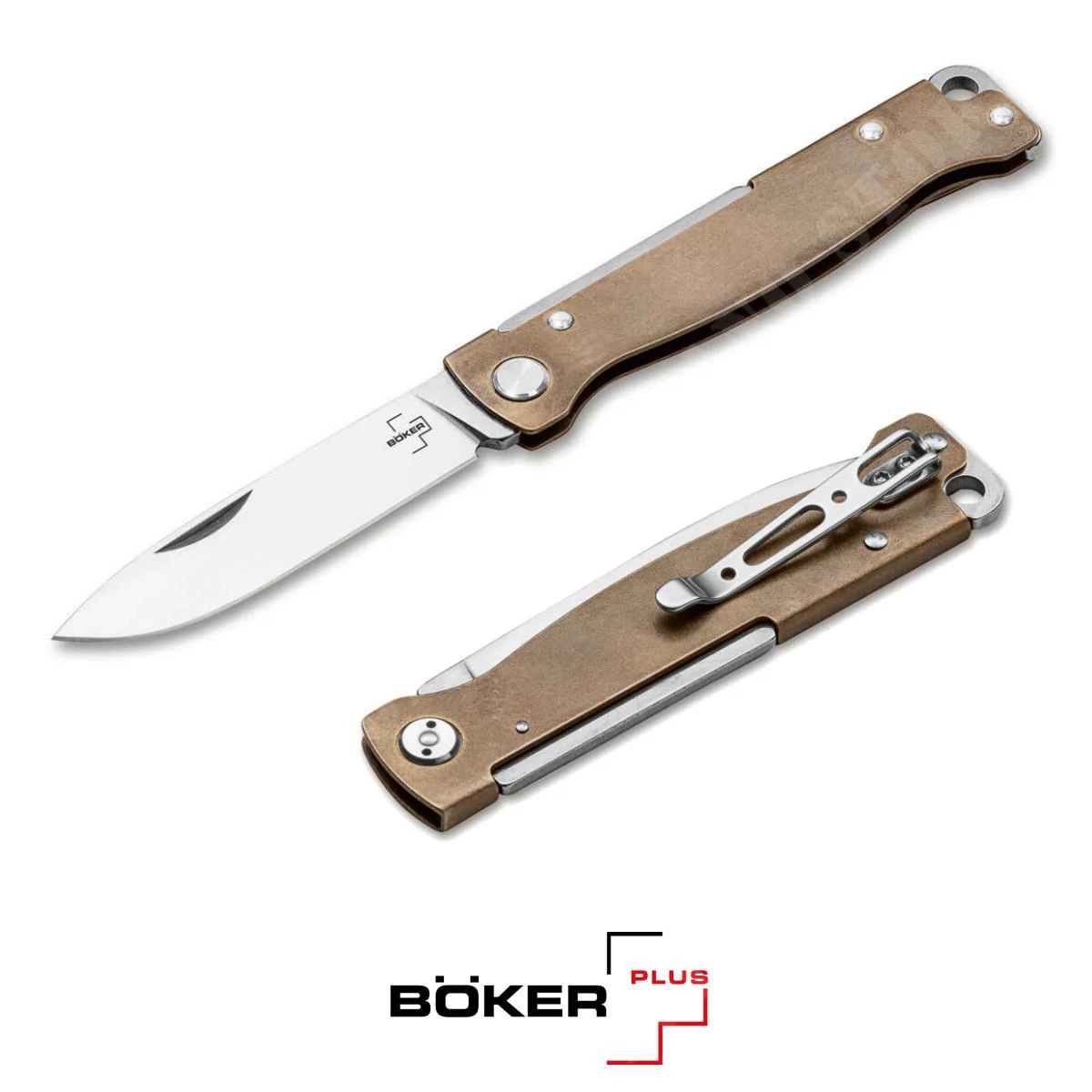CUCHILLO BOKER ATLAS BRASS PLUS (BO-01BO853)