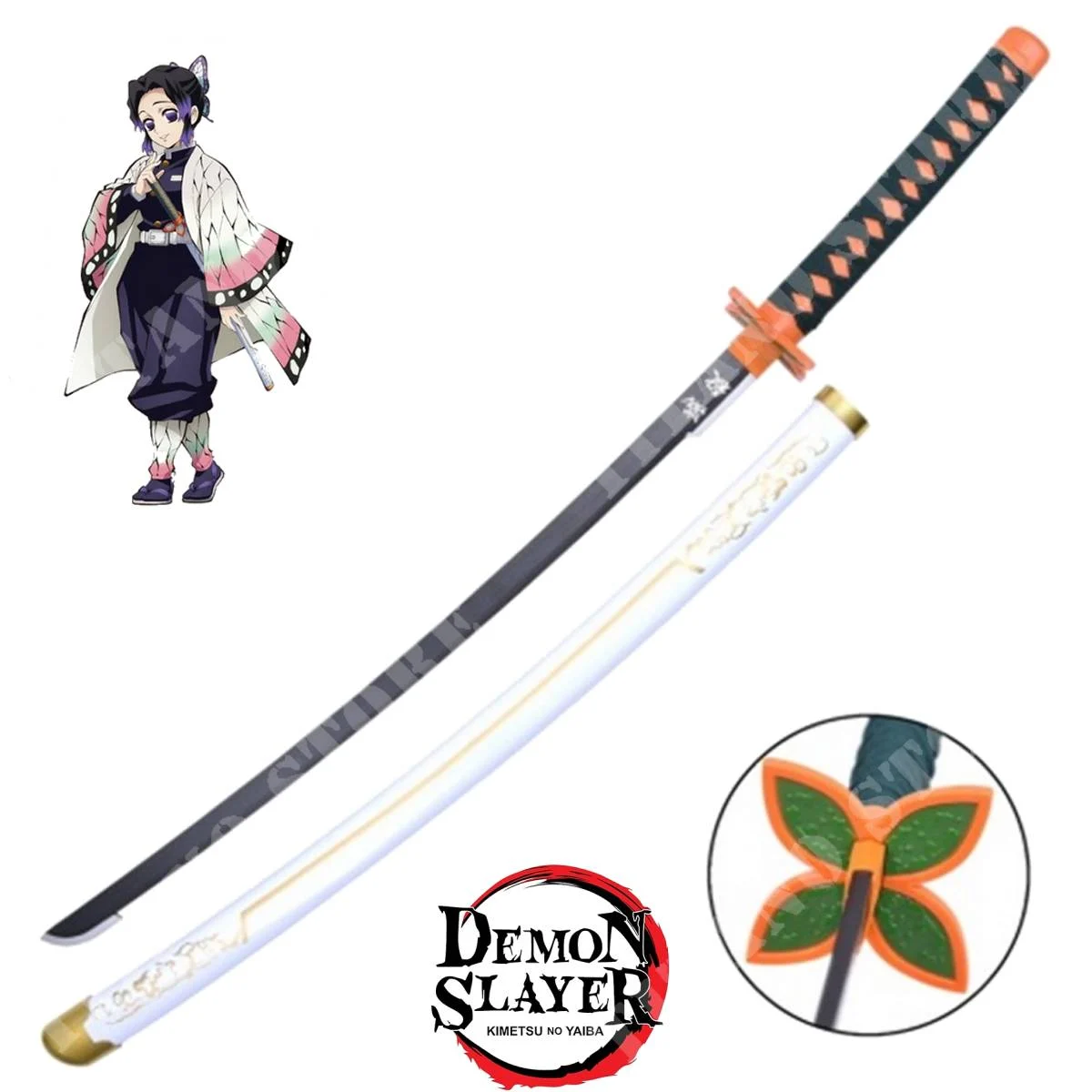 KATANA DE BAMBÚ SHINOBU KOCHOU DEMON SLAYER (ZS658-W-WOOD)