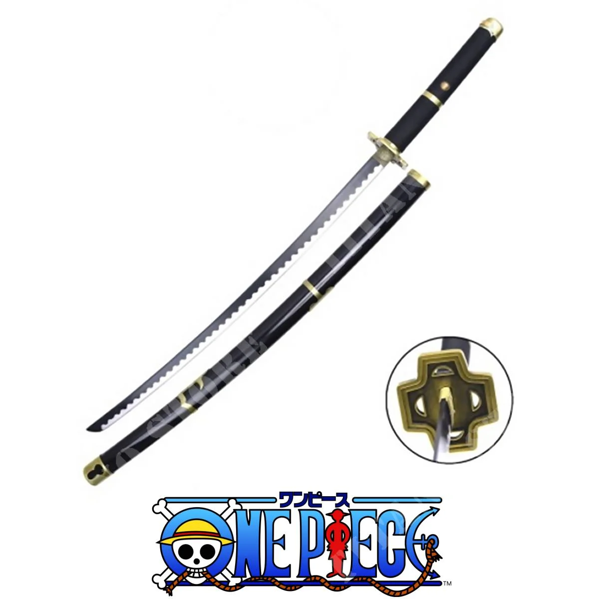 KATANA DE BAMBÚ YUBASHIRI DE RORONOA ZORO (ZS510-MADERA)