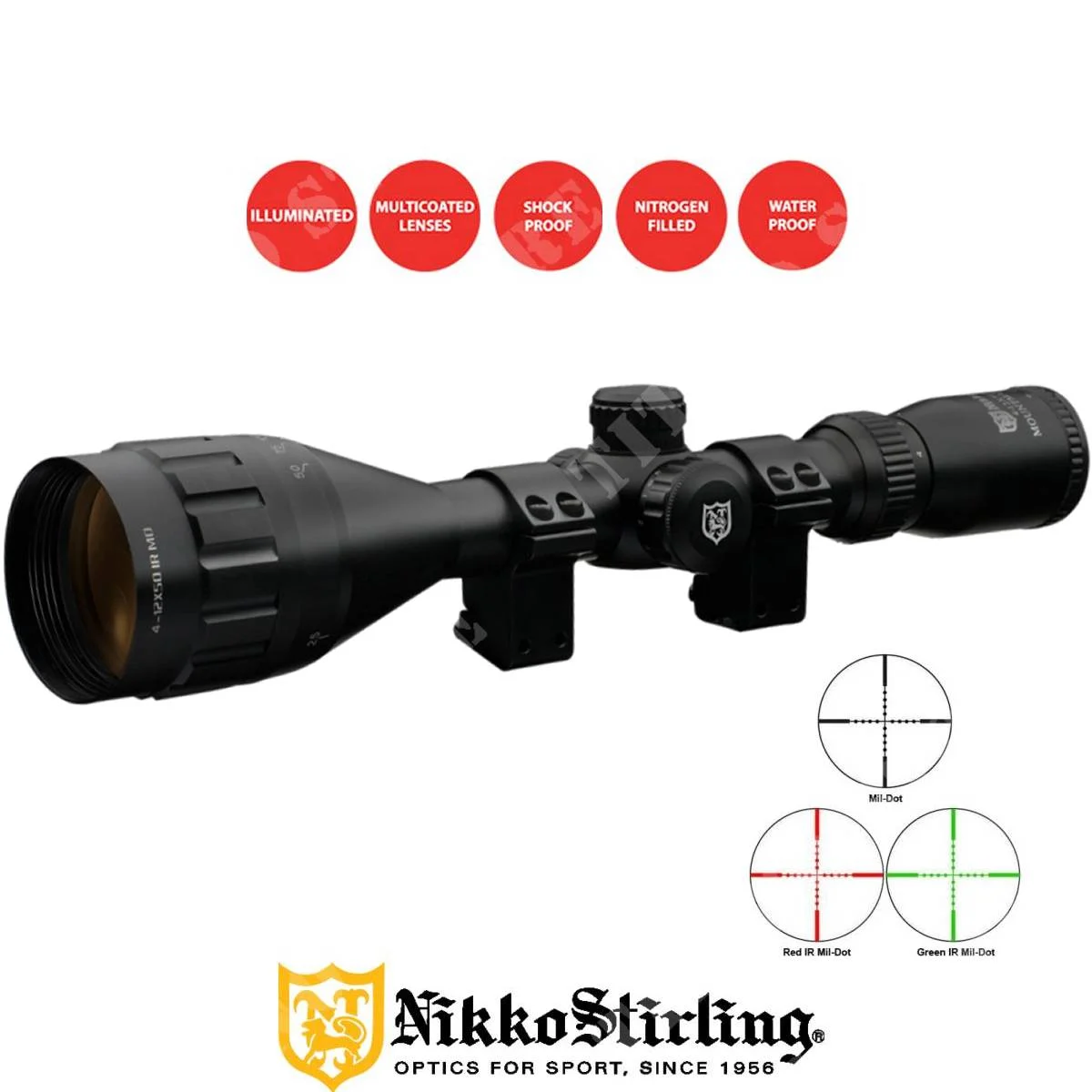 VISOR MOUNTMASTER AO 3-9x50HMD ILL NIKKO (392733)