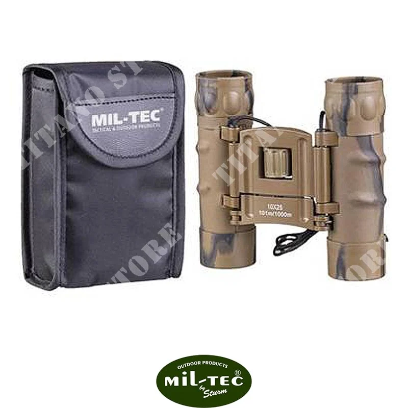 PRISMÁTICOS 10x25 CAMO TAN GEN.2 MILTEC (15702160)