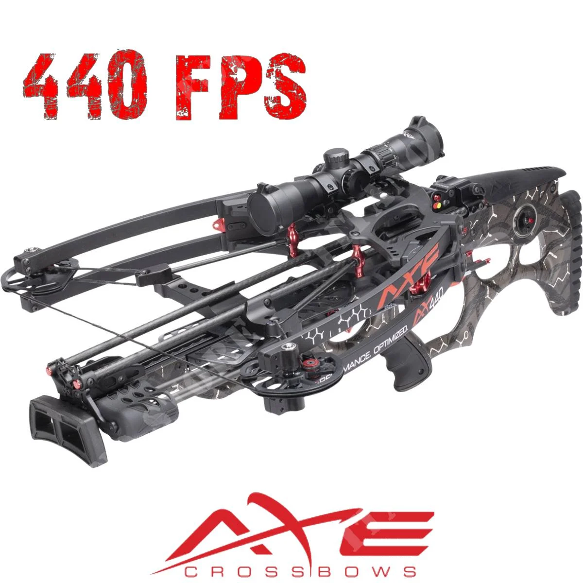 HACHA KIT COMPLETO BANDOLERA 440 CAMO (55M856)