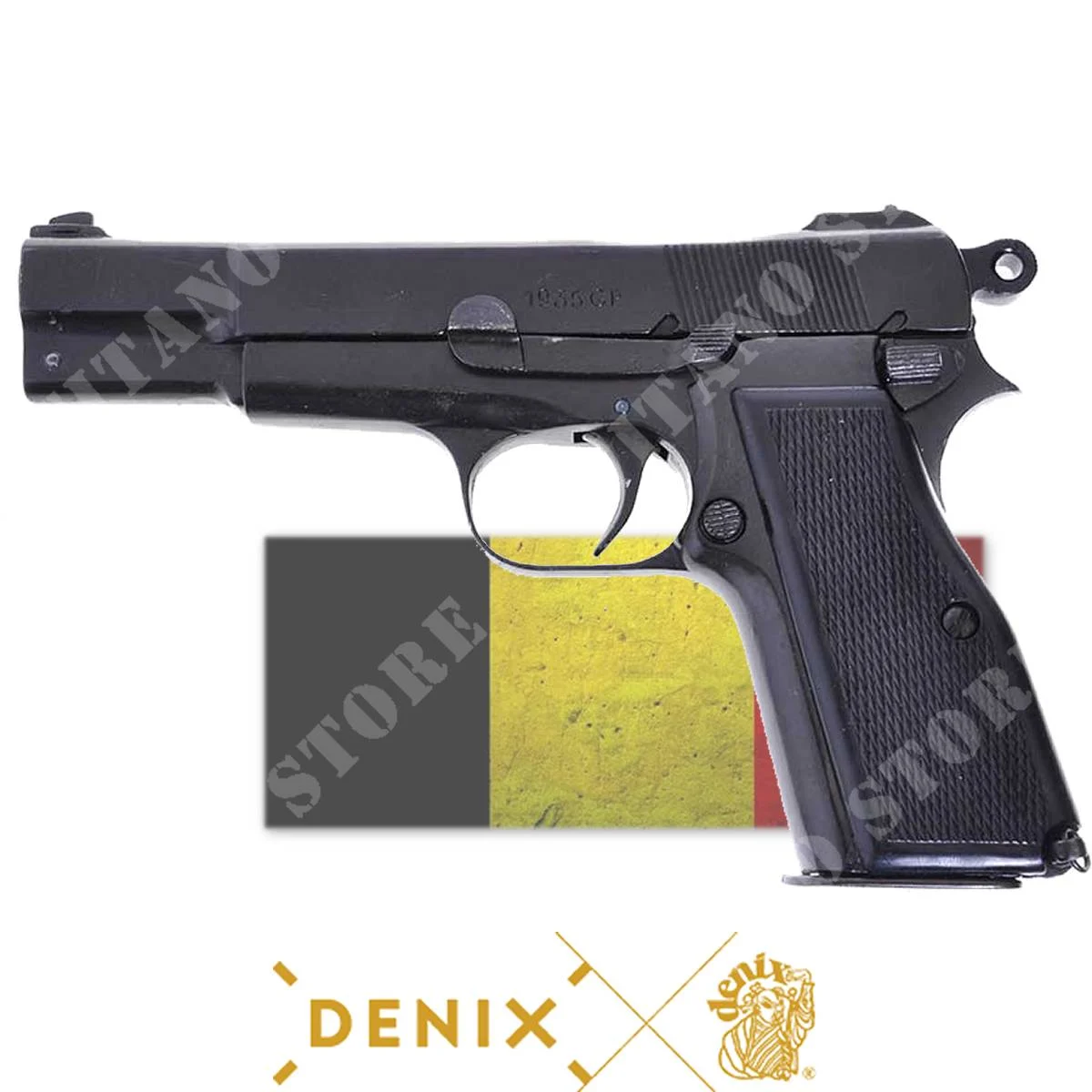 PISTOLA REPLICA BROWNING P35 DENIX (01235)